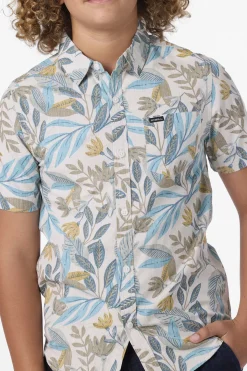 Tops^O'Neill Boy's Terrace Shirt - | lt khaki