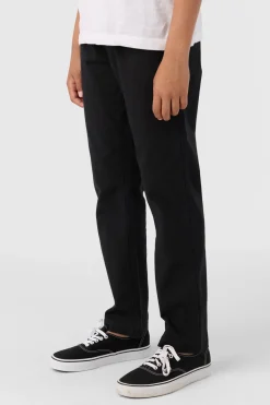 Bottoms^O'Neill Boy's Transporter Stretch Pants black