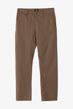 Bottoms^O'Neill Boy's Transporter Stretch Standard Pants - | chocolate chip