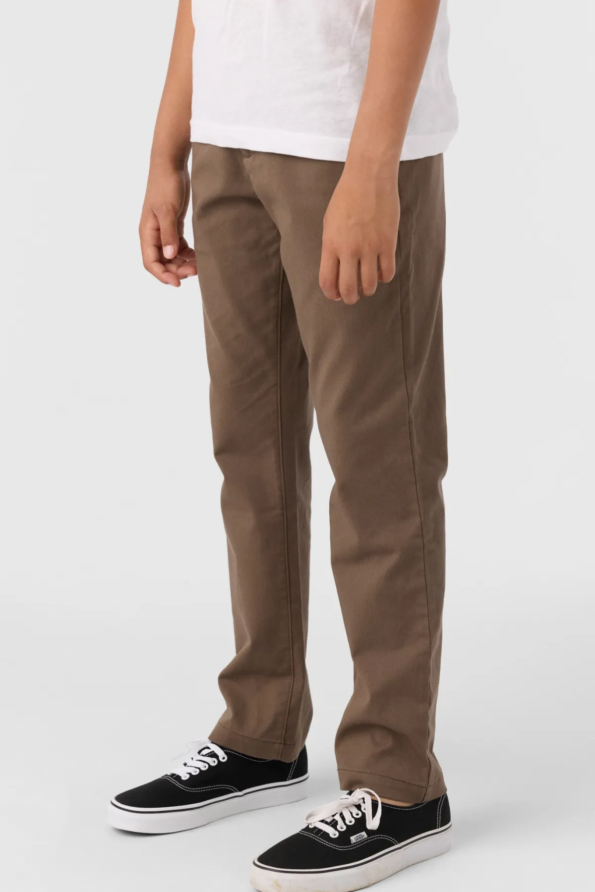 Bottoms^O'Neill Boy's Transporter Stretch Standard Pants - | chocolate chip