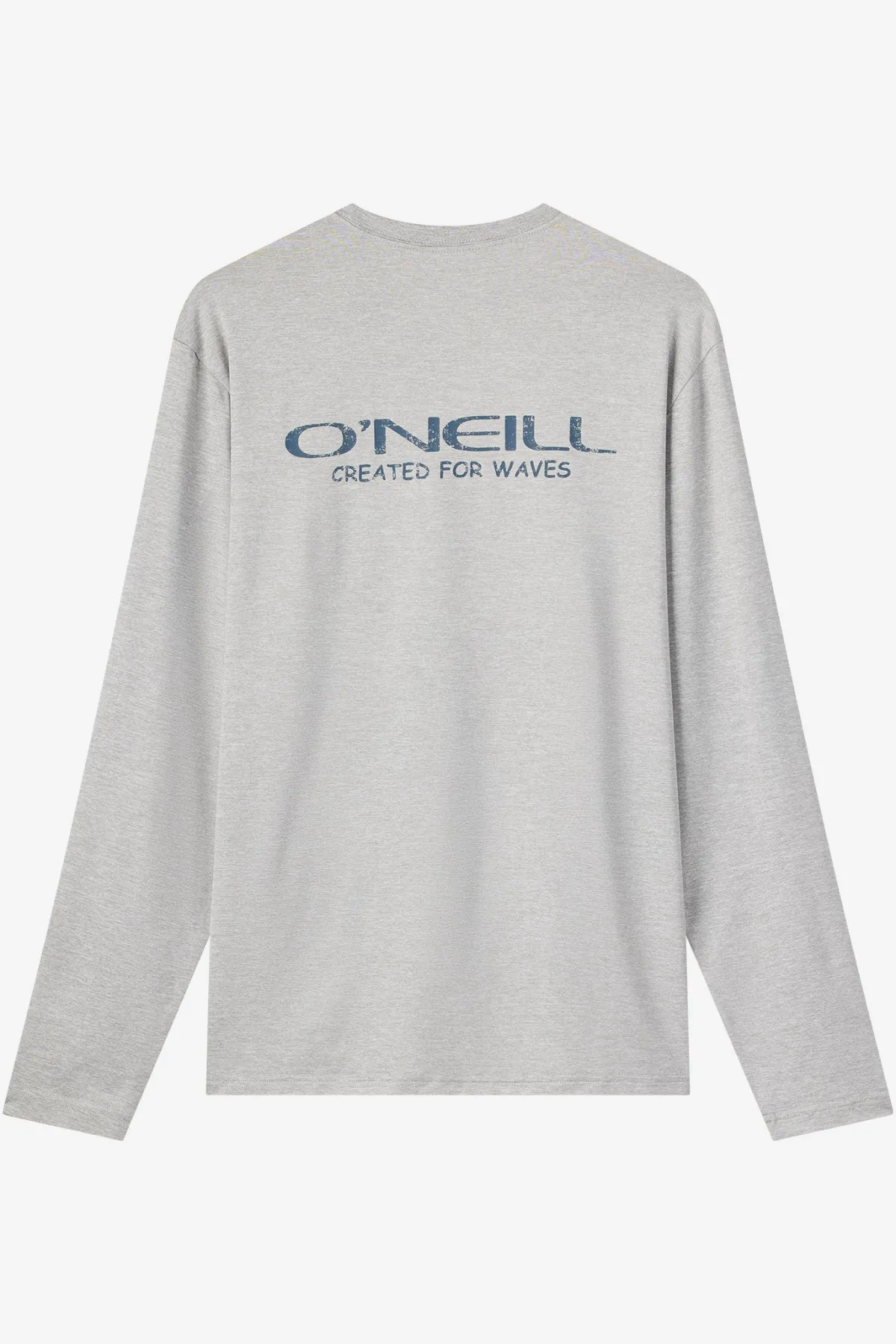 Tops^O'Neill Boy's TRVLR Upf Ls - Stacked Long Sleeve Pullover - | heather grey