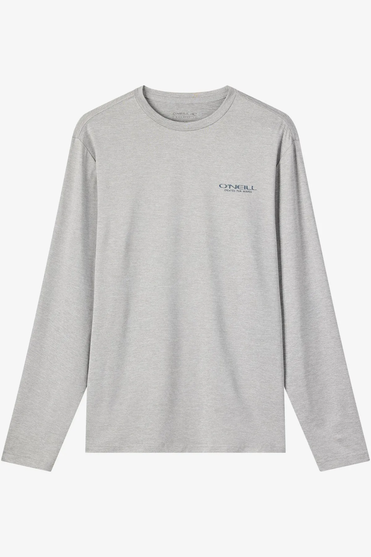 Tops^O'Neill Boy's TRVLR Upf Ls - Stacked Long Sleeve Pullover - | heather grey