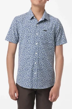 Tops^O'Neill Boy's TRVLR Upf Traverse Shirt - | sage