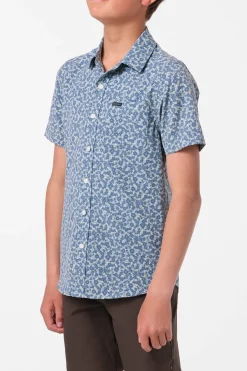 Tops^O'Neill Boy's TRVLR Upf Traverse Shirt - | sage