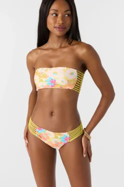 Bikini Tops^O'Neill Brasilia Floral Bells Bandeau Top - | multi clr