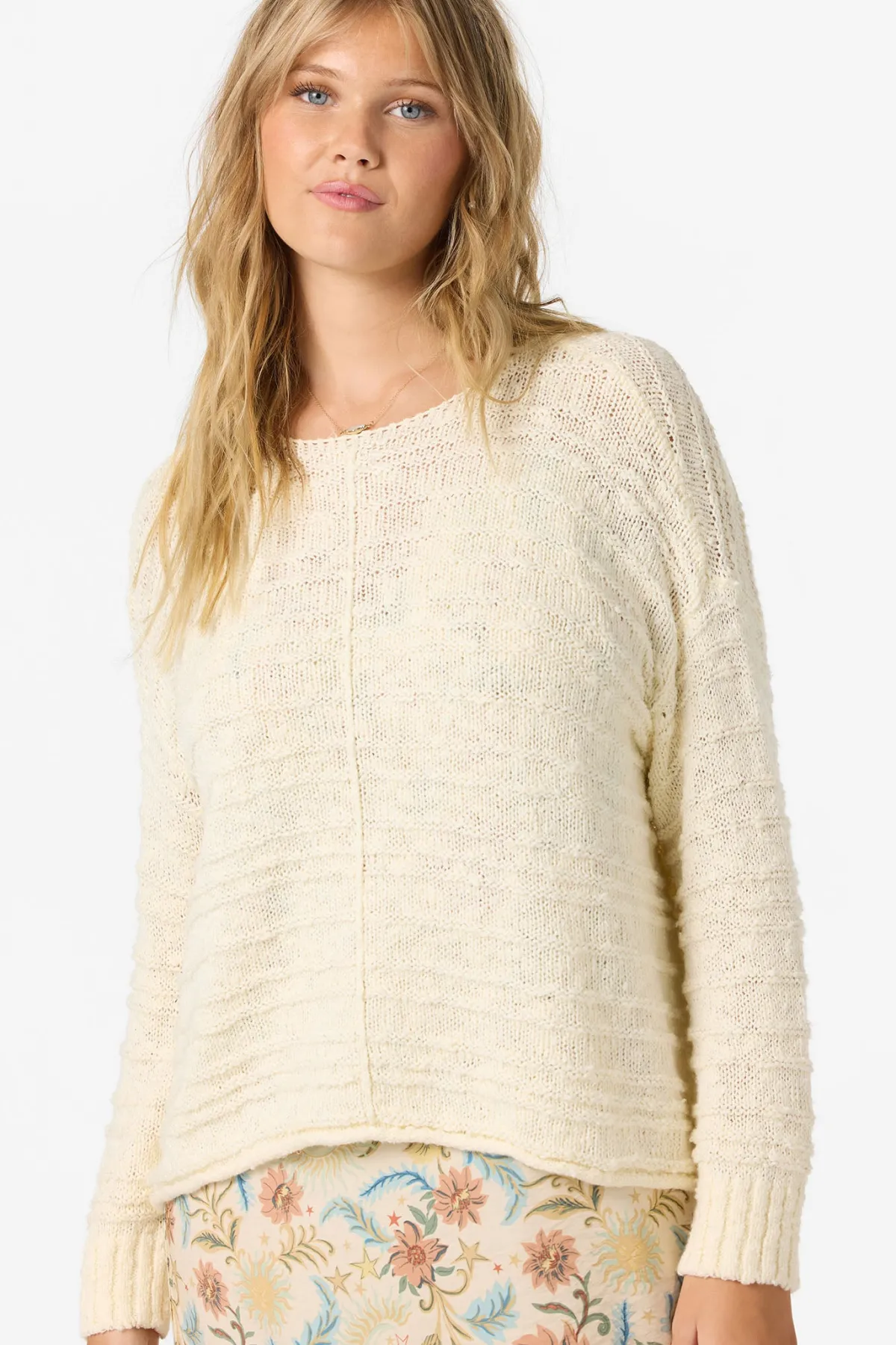Sweaters, Hoodies & Fleece^O'Neill Brayton Long Sleeve Sweater - | winter white
