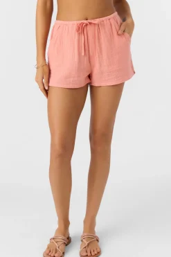 Bottoms^O'Neill Brenda Beach Shorts - | canyon clay