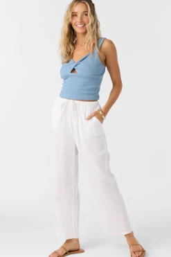 Bottoms|Matching Sets^O'Neill Brenda Crinkle Double Gauze Beach Pants