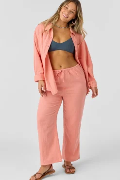 Bottoms^O'Neill Brenda Pants - | canyon clay