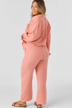 Bottoms^O'Neill Brenda Pants - | canyon clay