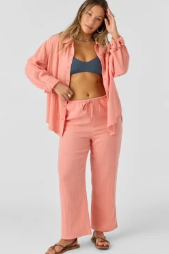 Bottoms^O'Neill Brenda Pants - | canyon clay