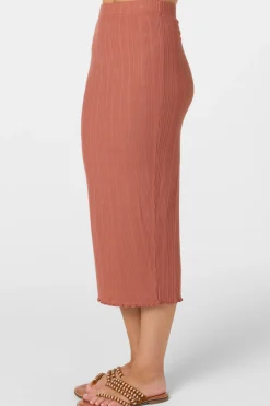 Bottoms^O'Neill Brennan Midi Skirts - | cedar wood