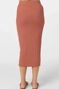 Bottoms^O'Neill Brennan Midi Skirts - | cedar wood