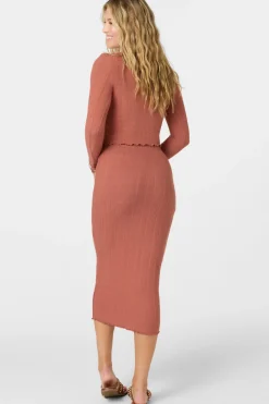 Bottoms^O'Neill Brennan Midi Skirts - | cedar wood