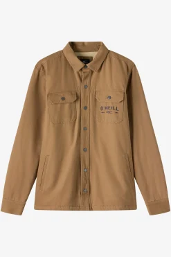 Jackets^O'Neill Bronsen High Pile Jacket - | dark khaki