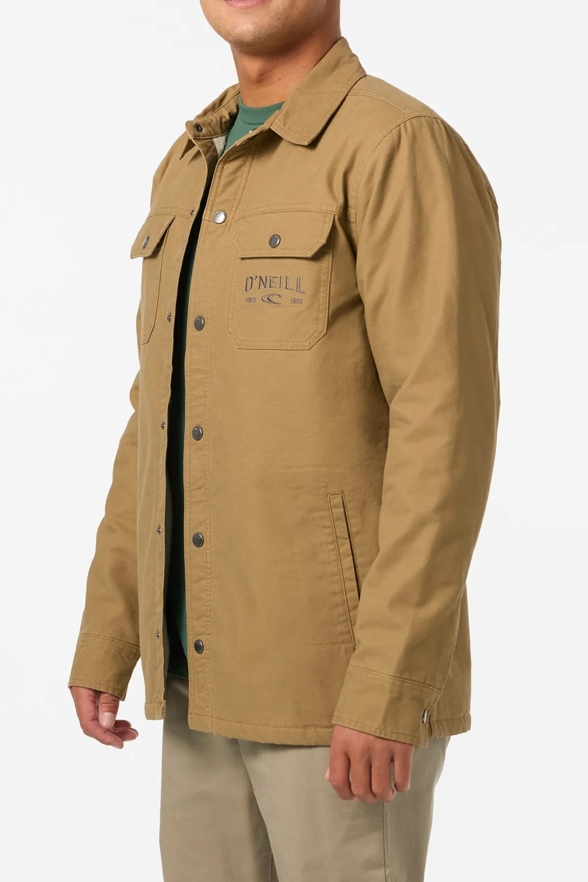 Jackets^O'Neill Bronsen High Pile Jacket - | dark khaki