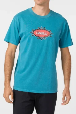 Tees & Tanks^O'Neill Bullseye Relaxed Fit Tee - | stormy