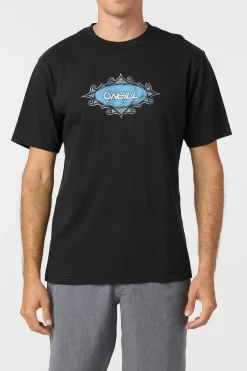 Tees & Tanks^O'Neill Bullseye Relaxed Fit Tee - | black