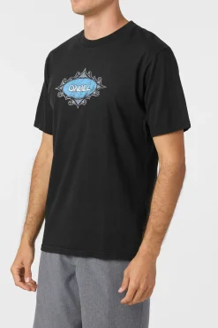 Tees & Tanks^O'Neill Bullseye Relaxed Fit Tee - | black