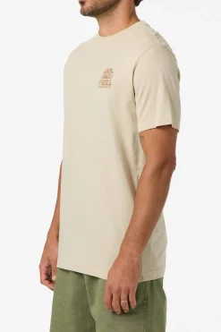 Tees & Tanks^O'Neill Burst Classic Tee Standard Fit Tee - | lt khaki