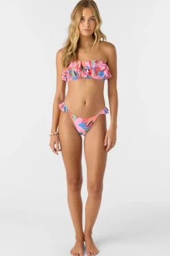 Bikini Tops^O'Neill Cabana Floral Diaz Bandeau Top - | multi clr
