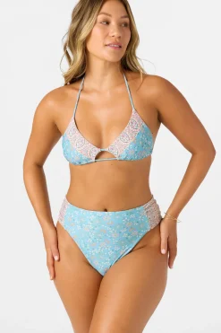 Bikini Bottoms^O'Neill Cabella Long Beach High Waist Cheeky Bottoms - | multi clr