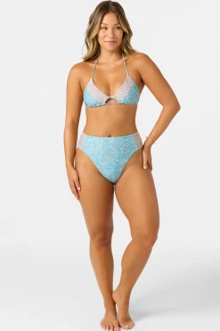 Bikini Bottoms^O'Neill Cabella Long Beach High Waist Cheeky Bottoms - | multi clr