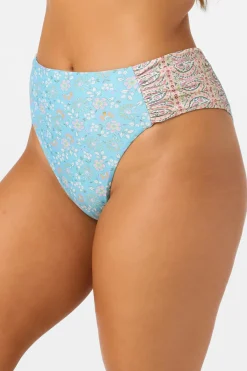 Bikini Bottoms^O'Neill Cabella Long Beach High Waist Cheeky Bottoms - | multi clr