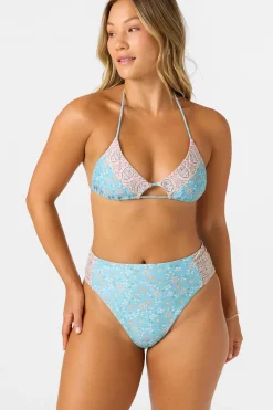 Bikini Bottoms^O'Neill Cabella Long Beach High Waist Cheeky Bottoms - | multi clr