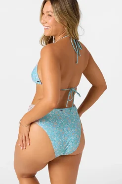 Bikini Bottoms^O'Neill Cabella Long Beach High Waist Cheeky Bottoms - | multi clr