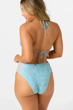 Bikini Bottoms^O'Neill Cabella Long Beach High Waist Cheeky Bottoms - | multi clr