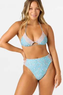 Bikini Tops^O'Neill Cabella Madrid Halter Top - | multi clr