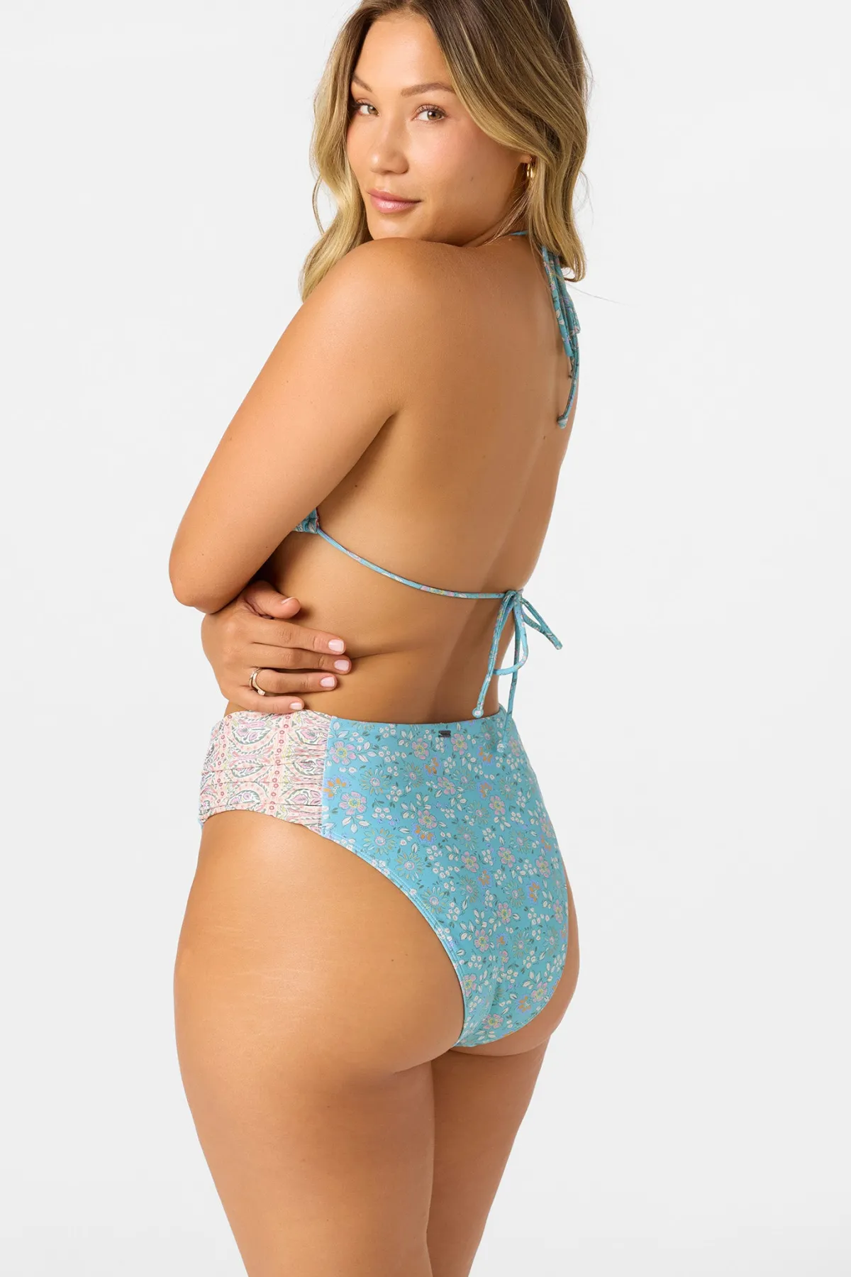 Bikini Tops^O'Neill Cabella Madrid Halter Top - | multi clr