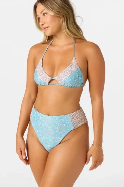 Bikini Tops^O'Neill Cabella Madrid Halter Top - | multi clr