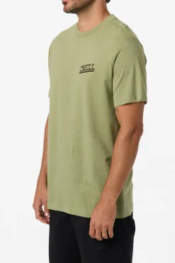 Tees & Tanks^O'Neill Cactus Classic Tee Standard Fit Tee - | oil green