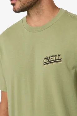Tees & Tanks^O'Neill Cactus Classic Tee Standard Fit Tee - | oil green