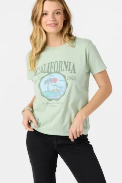 Graphic Tees & Tanks^O'Neill California Swell Tee seafoam