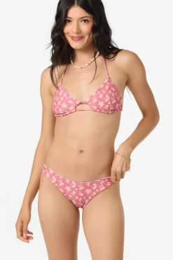 Bikini Tops^O'Neill Camellia Floral Madrid Revo Halter Top - Multi Clr |