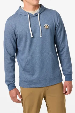 Shirts & Flannels^O'Neill Cantina Hooded Textured Knit Long Sleeve Pullover - | blue mirage