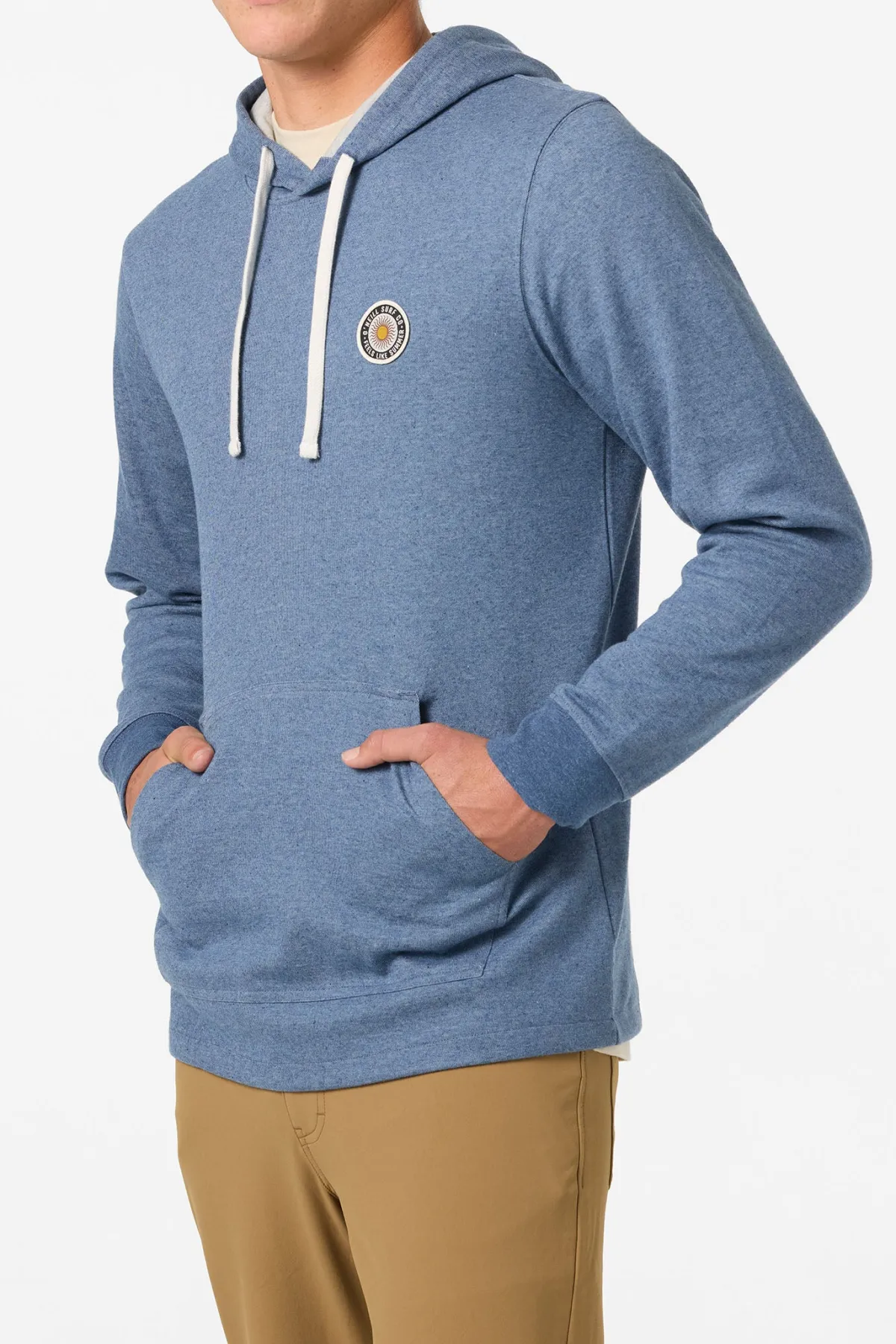 Shirts & Flannels^O'Neill Cantina Hooded Textured Knit Long Sleeve Pullover - | blue mirage