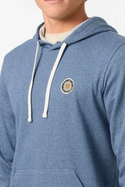 Shirts & Flannels^O'Neill Cantina Hooded Textured Knit Long Sleeve Pullover - | blue mirage