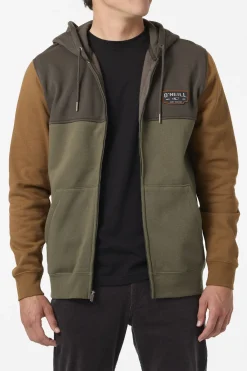 Hoodies & Fleece^O'Neill Capitola Zip Colorblock Zip Fleece - | multi clr