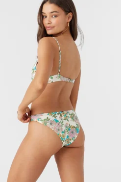 Bikini Bottoms^O'Neill Cara Floral Rockley Medium Bottoms - | vanilla