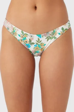 Bikini Bottoms^O'Neill Cara Floral Rockley Medium Bottoms - | vanilla