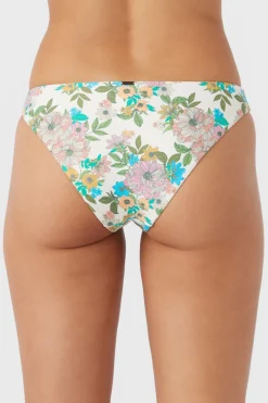 Bikini Bottoms^O'Neill Cara Floral Rockley Medium Bottoms - | vanilla
