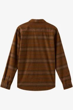 Shirts & Flannels^O'Neill Caruso Stripe Cord Standard Fit Long Sleeve Shirt - | dachshund
