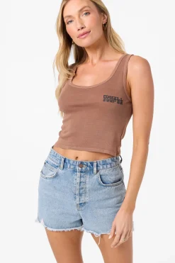 New Arrivals|Graphic Tees & Tanks^O'Neill Casa Cruiser Scoop Neck - | carob brown