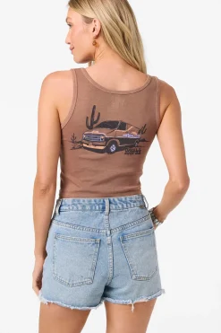 New Arrivals|Graphic Tees & Tanks^O'Neill Casa Cruiser Scoop Neck - | carob brown