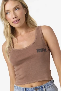 New Arrivals|Graphic Tees & Tanks^O'Neill Casa Cruiser Scoop Neck - | carob brown