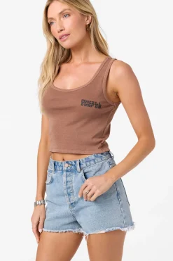 New Arrivals|Graphic Tees & Tanks^O'Neill Casa Cruiser Scoop Neck - | carob brown